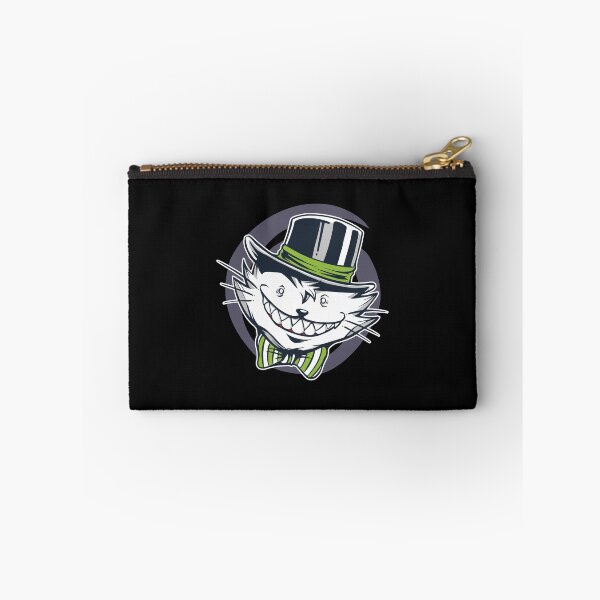 Item preview, Grinning crazy cat with a hat designed and sold by DerSenat.