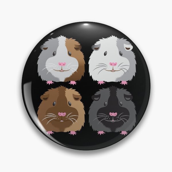 Item preview, Four piggies (guinea pigs) designed and sold by jazzydevil.