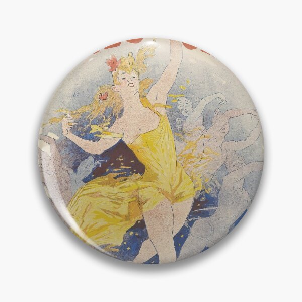 Item preview, Folies Bergere Fleur de Lotus 1893 Jules Cheret Fine Art Clock designed and sold by ClocksMan.