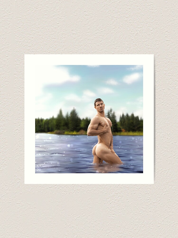 Alternate view of Dima Art Print