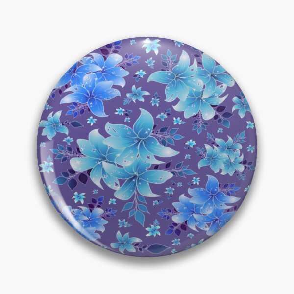 Item preview, Blue Lily flower design. decorative and stylish, modernize, furnishings, interior designed and sold by jayne0524.