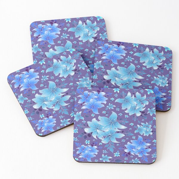 Item preview, Blue Lily flower design. decorative and stylish, modernize, furnishings, interior designed and sold by jayne0524.