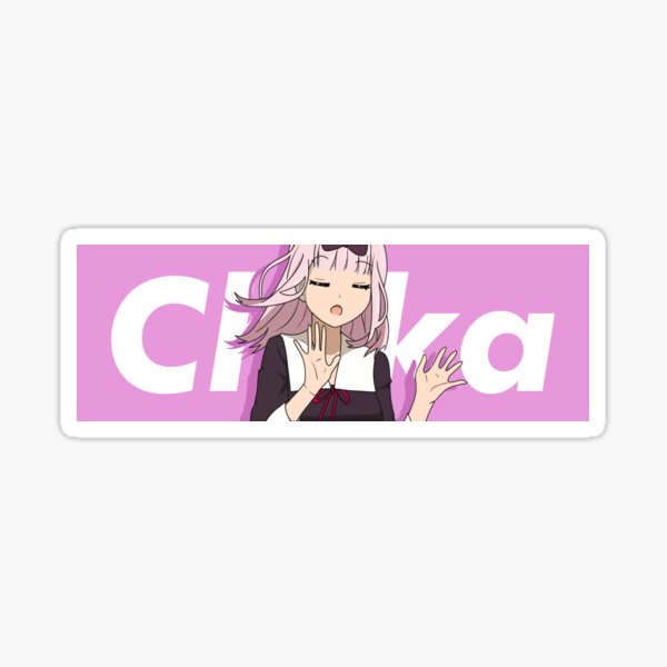 Chika Fujiwara - Love is War - Banner 2 Pegatina