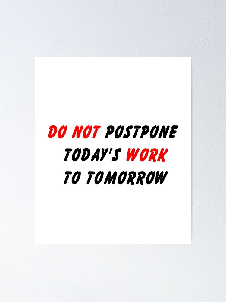 Get Auf morgen verschieben Desktop Wallpaper Free