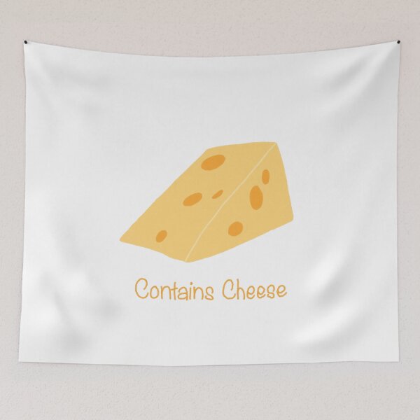 Item preview, contiene queso designed and sold by qlobba.