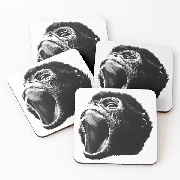 Item preview, Aaaah monkey designed and sold by thehollowpoint.