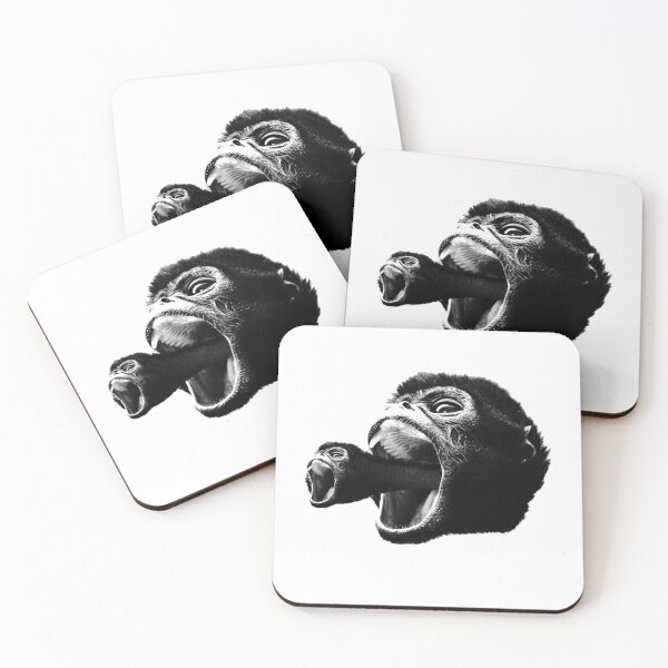 Item preview, Aaaah monkey designed and sold by thehollowpoint.