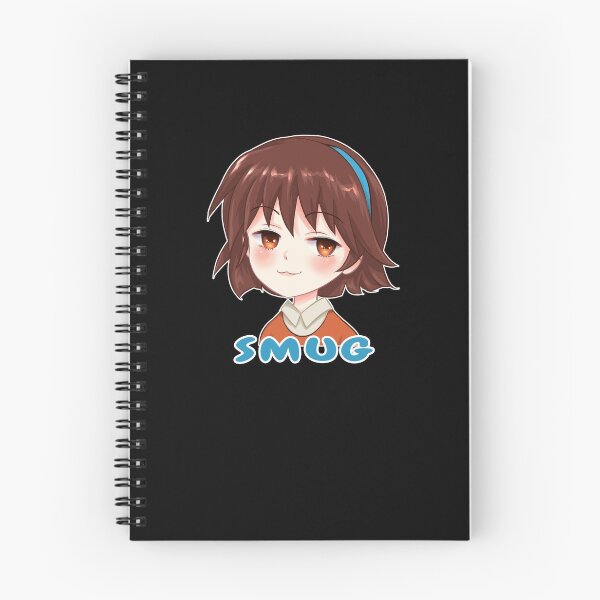 Item preview, Smug Face Cute Anime Girl Gift For Otaku Fan designed and sold by Pubi.