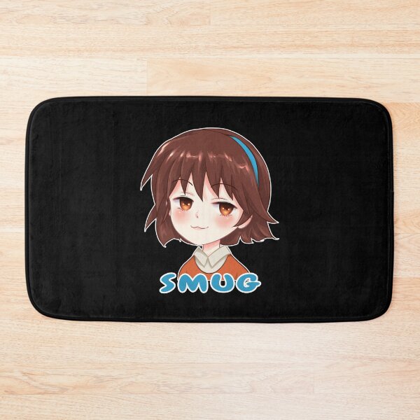 Item preview, Smug Face Cute Anime Girl Gift For Otaku Fan designed and sold by Pubi.