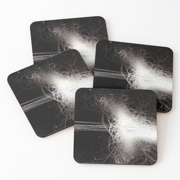 Bubble Chamber Two Coasters (Set of 4)