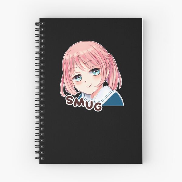 Item preview, Smug Face Cute Anime Girl Gift For Otaku Fan designed and sold by Pubi.