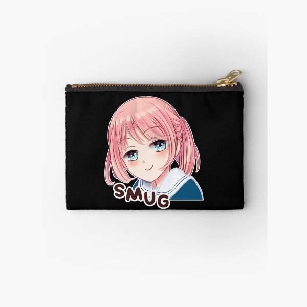 Item preview, Smug Face Cute Anime Girl Gift For Otaku Fan designed and sold by Pubi.