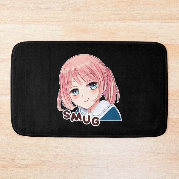 Item preview, Smug Face Cute Anime Girl Gift For Otaku Fan designed and sold by Pubi.