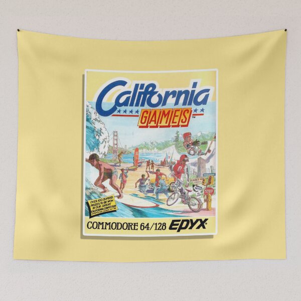 Item preview, California Games (United Kingdom) designed and sold by RetroTrader.