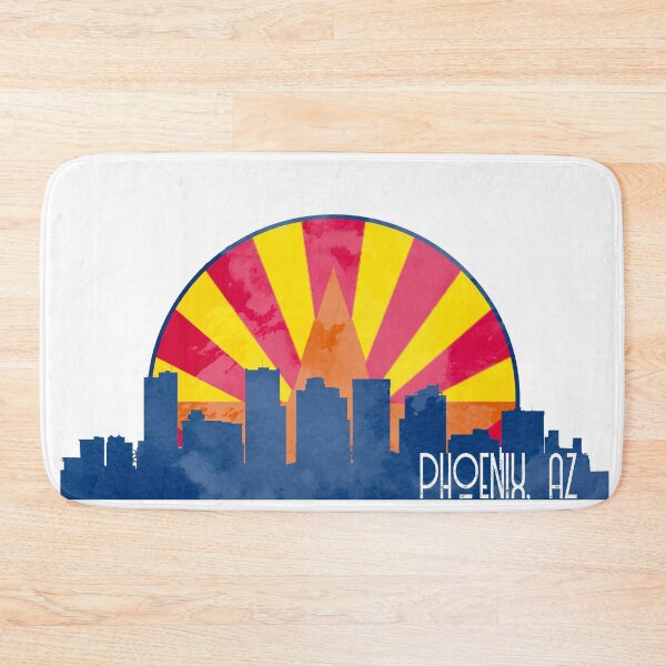 Item preview, Phoenix Skyline Arizona Flag Design  designed and sold by Decal Mania.