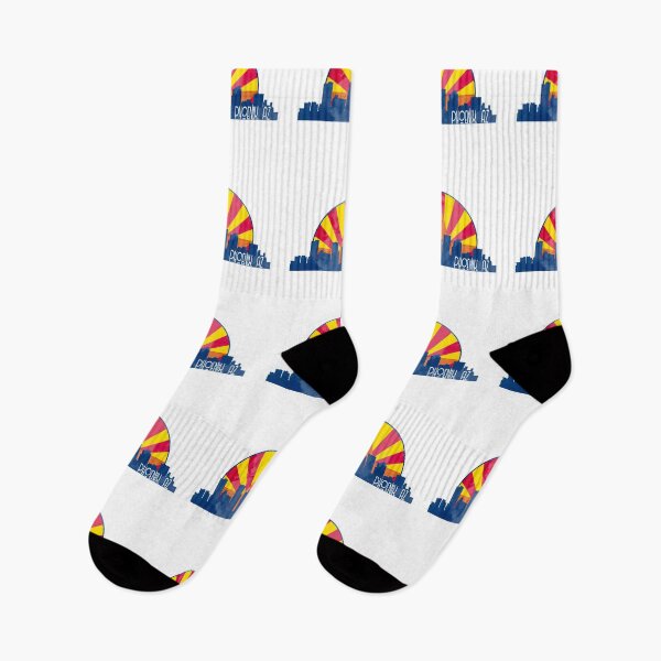 Item preview, Phoenix Skyline Arizona Flag Design  designed and sold by Decal Mania.