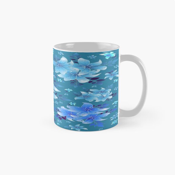 Item preview, Blue Lily flower design. decorative, stylish, home decoration designed and sold by jayne0524.