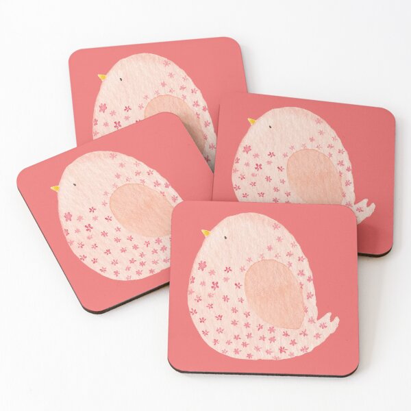 Item preview, Peach-colored flowered chick by Alis designed and sold by alisonsadler.