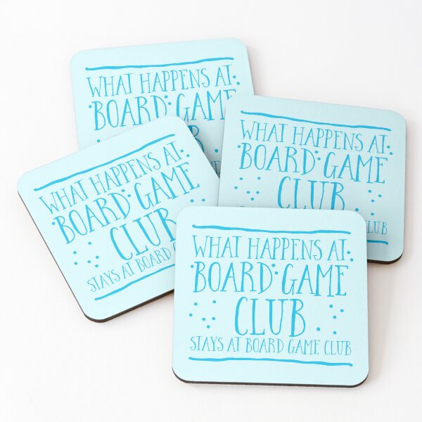 Item preview, What happens at Board game club stays at Board game club designed and sold by jazzydevil.