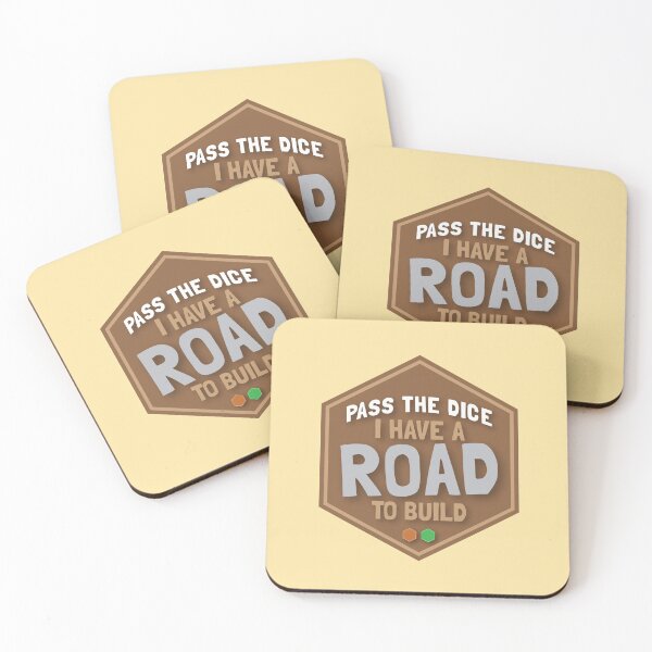 Item preview, PASS THE DICE I have a road to build (funny board game art) designed and sold by jazzydevil.