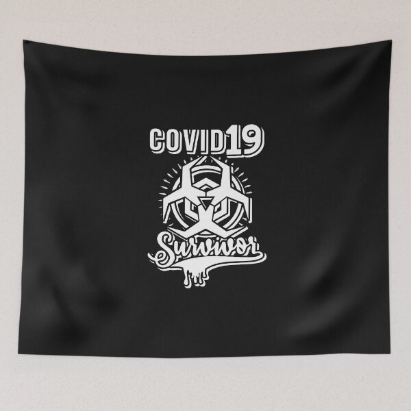 Item preview, Covid 19 survivor designed and sold by Cutebutfunny.