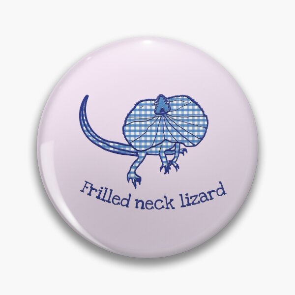 Item preview, Frilled neck lizard by Chrissy Wild designed and sold by ChrissyWild.