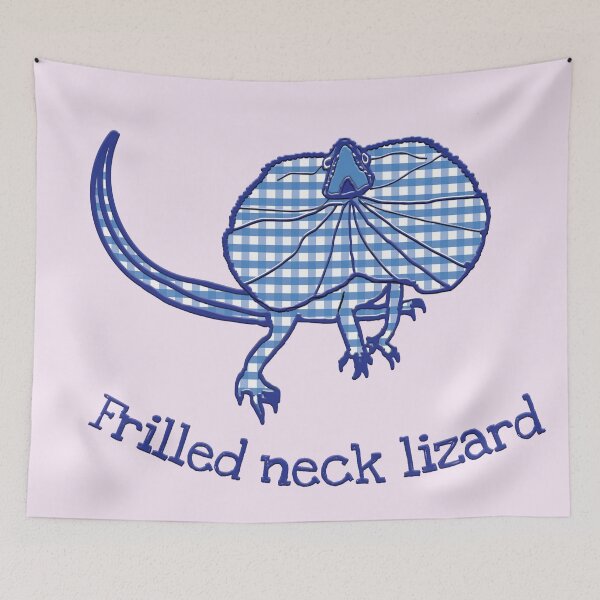 Item preview, Frilled neck lizard by Chrissy Wild designed and sold by ChrissyWild.