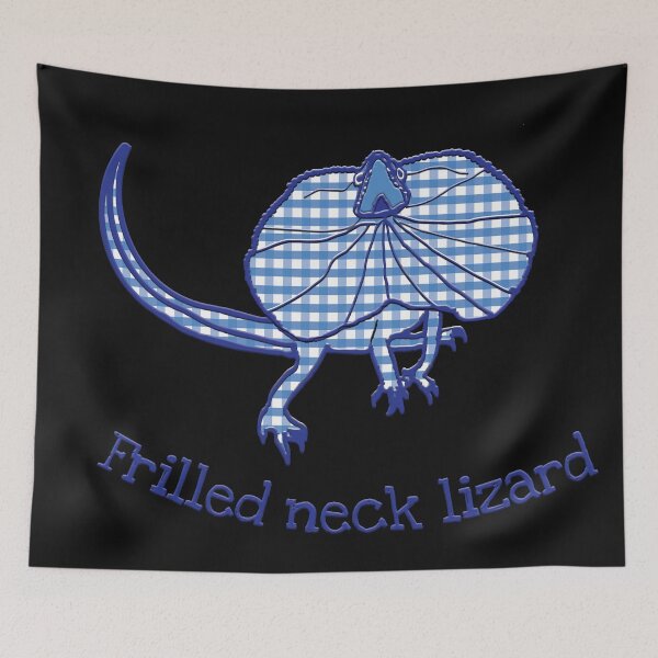 Item preview, Frilled neck lizard by Chrissy Wild designed and sold by ChrissyWild.