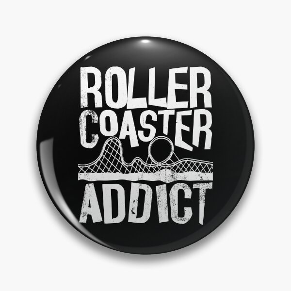 Aperçu de l'œuvre Roller Coaster Addict I cool design de fan de montagnes russes créée et vendue par emmjott.