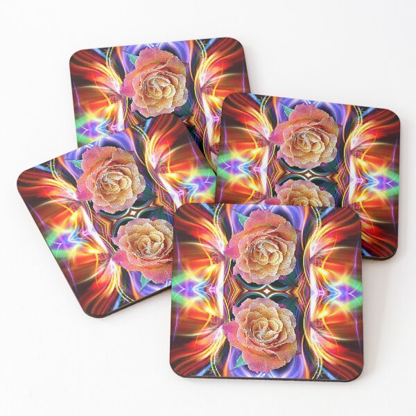 Item preview, ABSTRACTION  AND ROSES,colorful abstraction designed and sold by Adri Barnard.