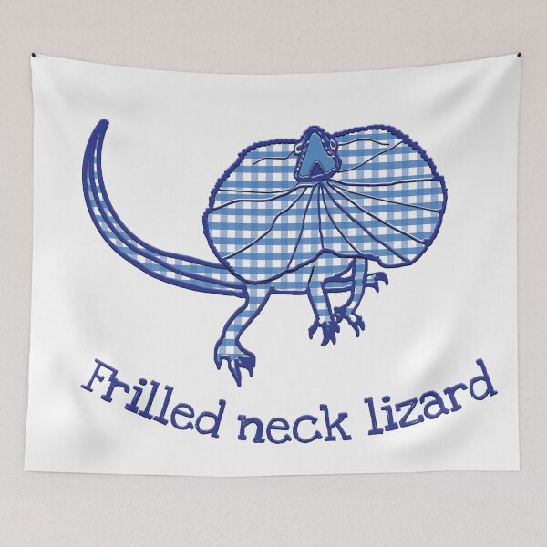 Item preview, Frilled neck lizard by Chrissy Wild designed and sold by ChrissyWild.