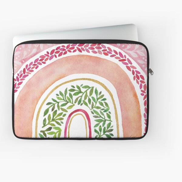 Watercolor Rainbow Laptop Sleeve