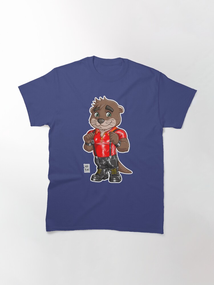 Alternate view of RUBBER OTTER - BEARZOO SERIES Classic T-Shirt