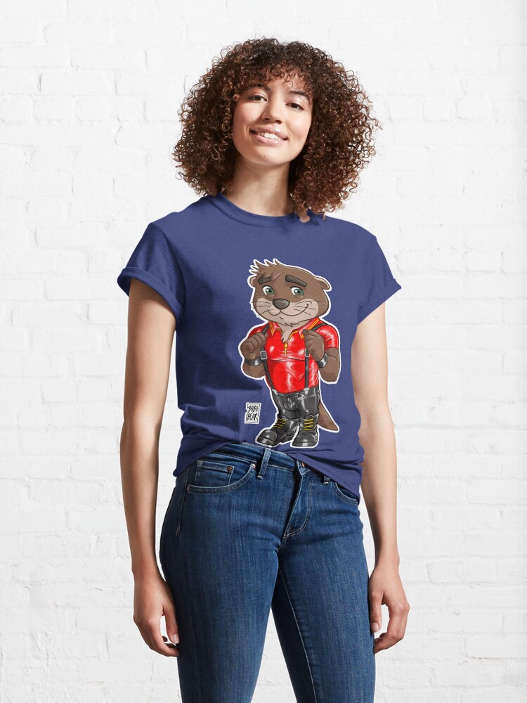 Alternate view of RUBBER OTTER - BEARZOO SERIES Classic T-Shirt