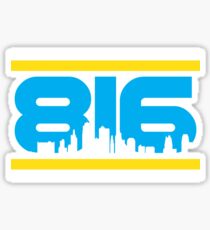 KC Royals: 816 Sticker