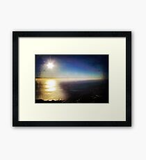 Summer sunset Framed Print
