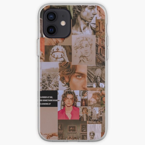 Timothee Chalamet Funda blanda para iPhone