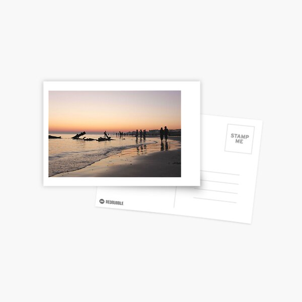 Beach Stroll Postcard