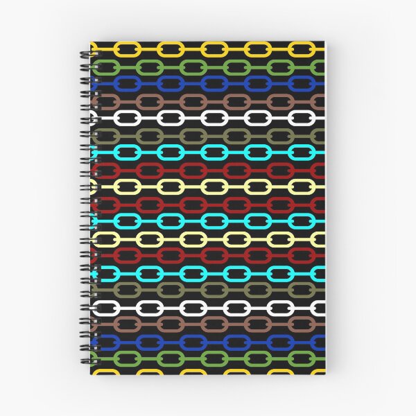 Item preview, colorful chains pattern designed and sold by Desenatorul1976.