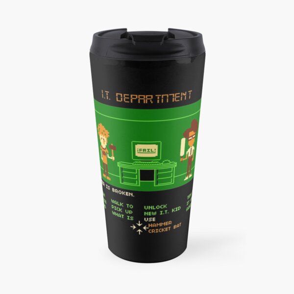 Maniac IT Department Travel Mug