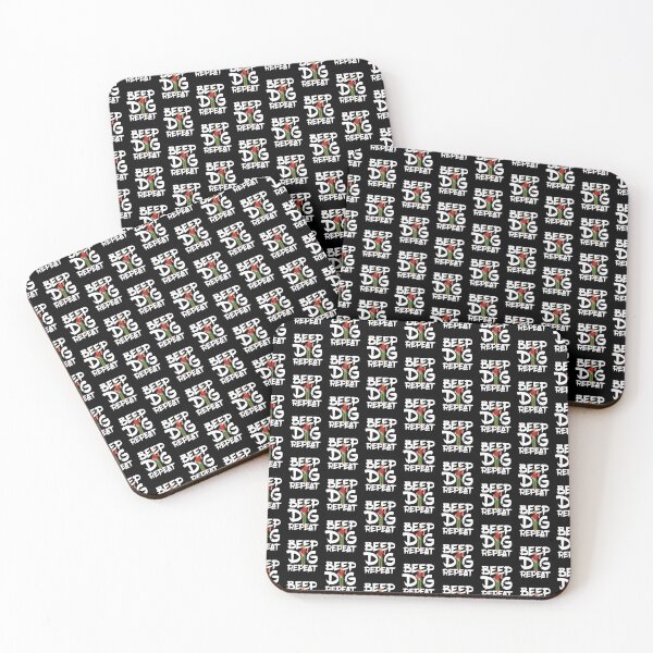 Item preview, Beep Dig Repeat Metal Detector Treasure designed and sold by MooonTees.