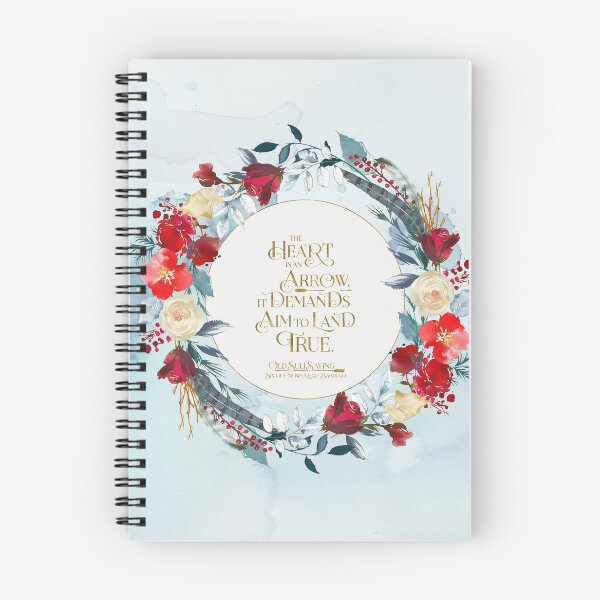 Item preview, The heart is an arrow... Six of Crows Quote designed and sold by literarylifeco.