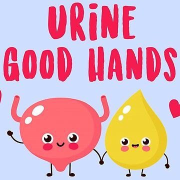 Artwork thumbnail, Urine Good Hands [medical, nursing puns] by MED ALLEY