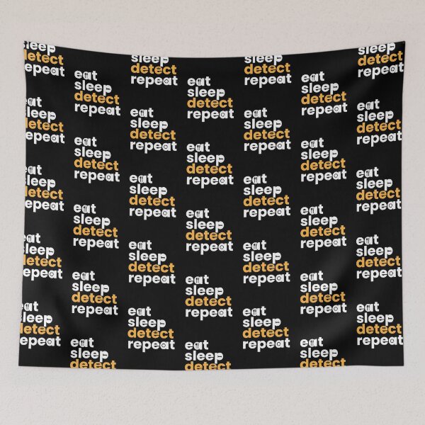 Item preview, Eat Sleep Detect Repeat Metal Detector designed and sold by MooonTees.