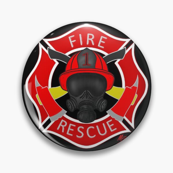 Item preview, Fire Rescue red Maltese cross  designed and sold by MortalDesigns.