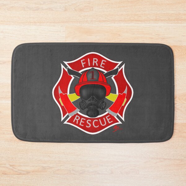 Item preview, Fire Rescue red Maltese cross  designed and sold by MortalDesigns.