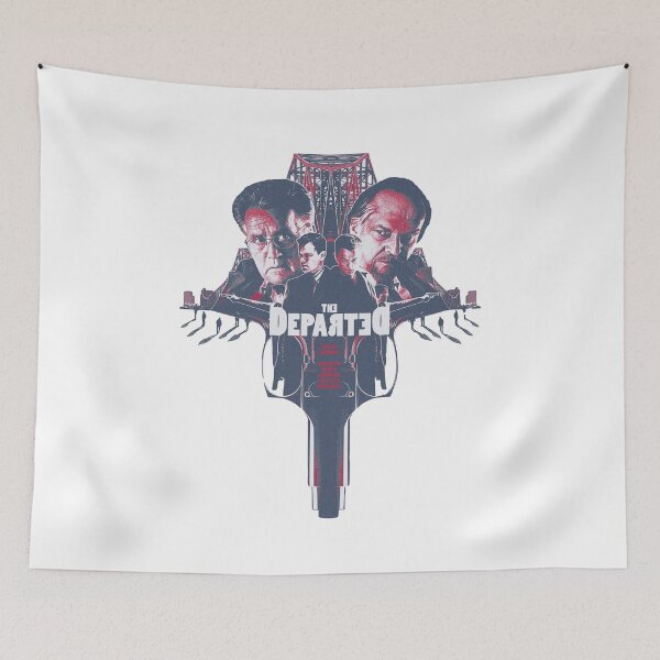 Item preview, The Departed - Leonardo DiCaprio Matt Damon Movie Artwork designed and sold by L. Layne.