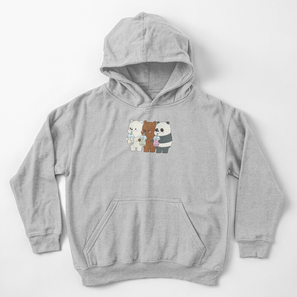We Bare Bears Kids Pullover Hoodie