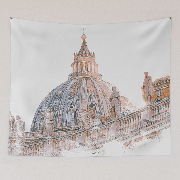 Item preview, St Peter Basilica designed and sold by AM FineArtPrints.