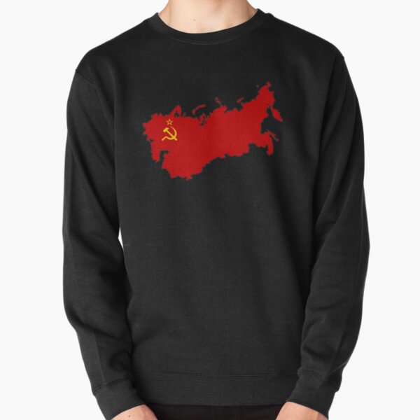 Soviet Union Flag Pullover Sweatshirt